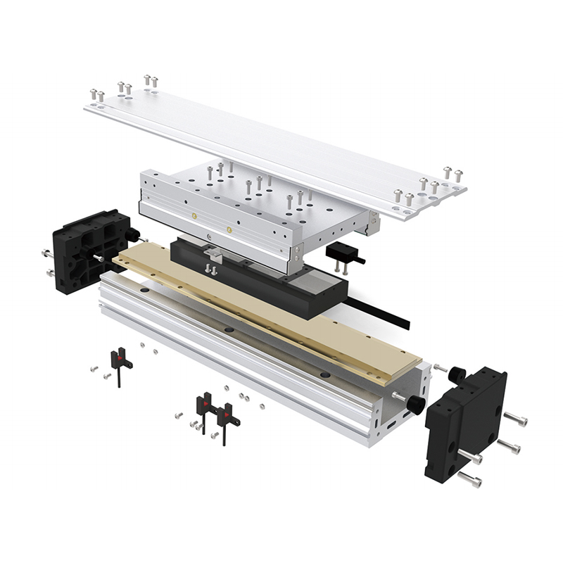 Built-in Dual-Guide Fully Dustproof Small Linear Motor Module